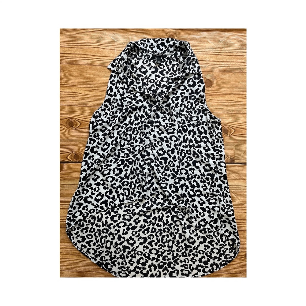 Forever 21 Cheetah Print Shirt